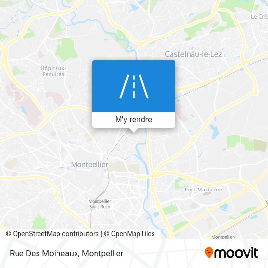 Rue Des Moineaux plan