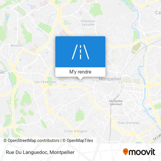 Rue Du Languedoc plan