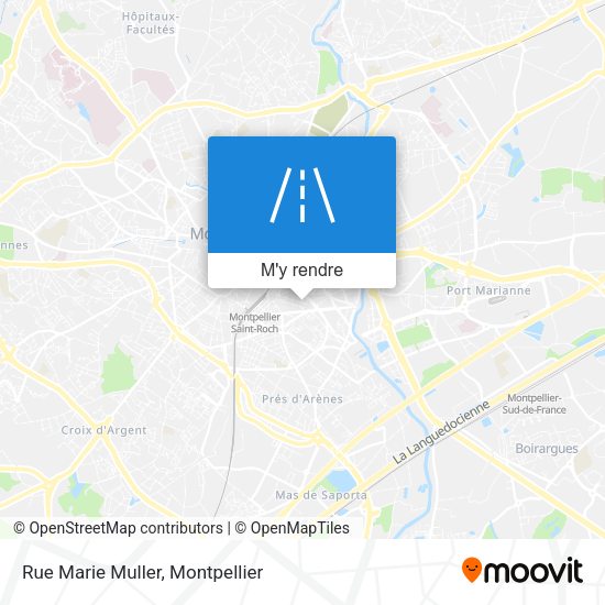 Rue Marie Muller plan