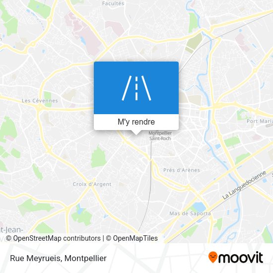 Rue Meyrueis plan