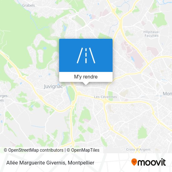 Allée Marguerite Givernis plan