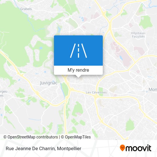 Rue Jeanne De Charrin plan
