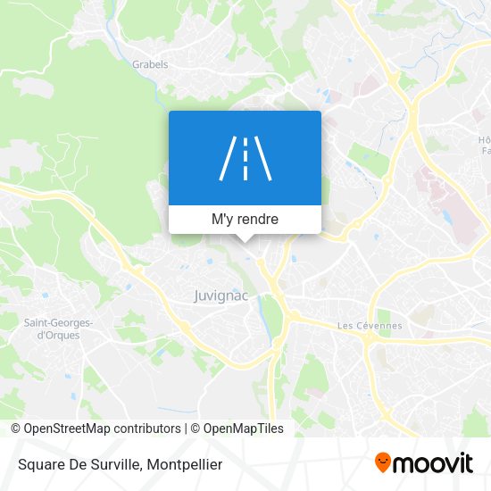 Square De Surville plan