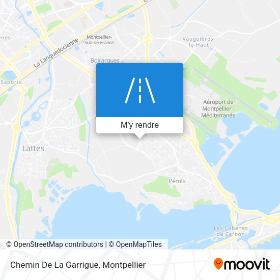 Chemin De La Garrigue plan
