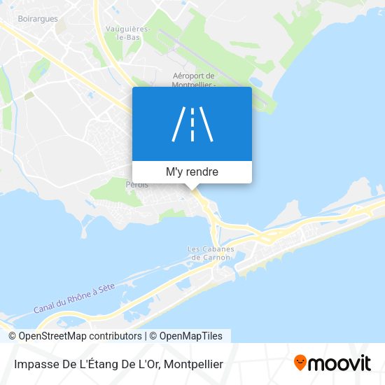 Impasse De L'Étang De L'Or plan