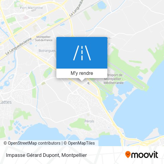 Impasse Gérard Dupont plan