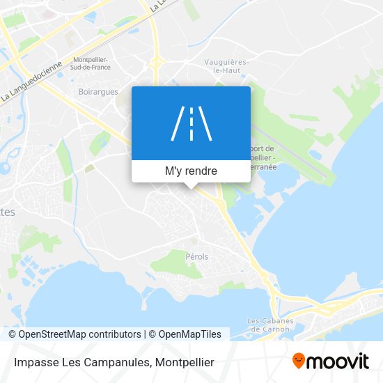 Impasse Les Campanules plan