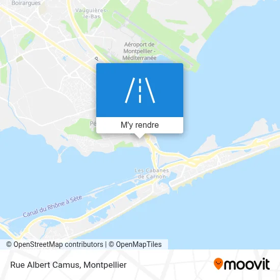 Rue Albert Camus plan