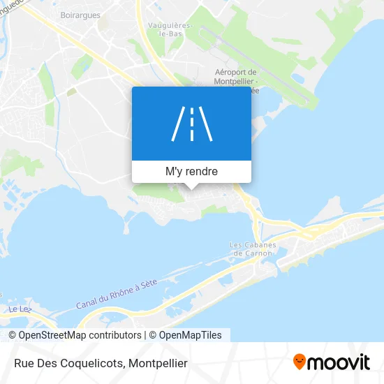 Rue Des Coquelicots plan