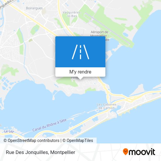 Rue Des Jonquilles plan