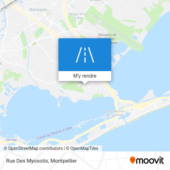 Rue Des Myosotis plan