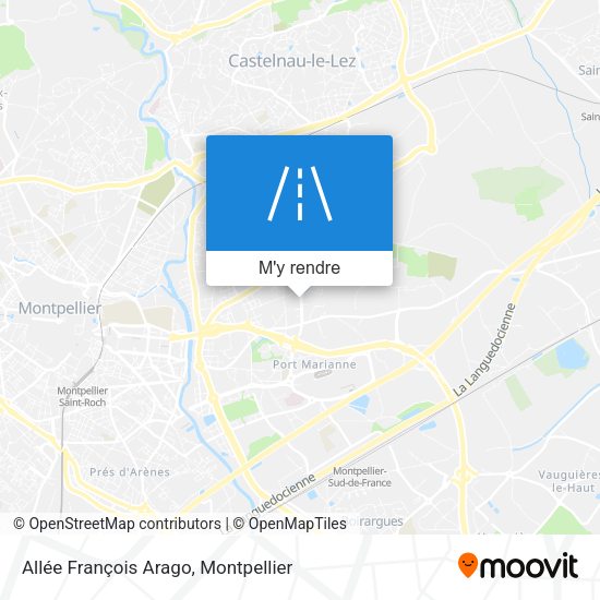 Allée François Arago plan
