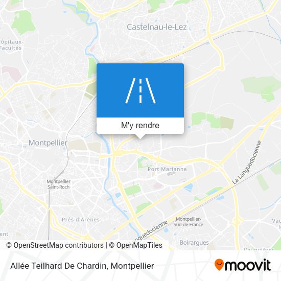 Allée Teilhard De Chardin plan
