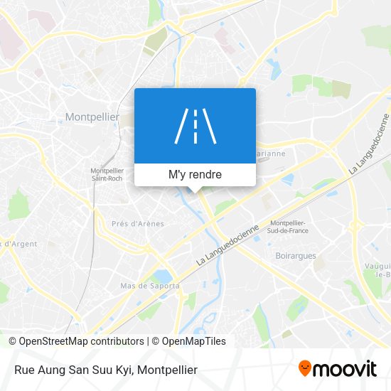 Rue Aung San Suu Kyi plan