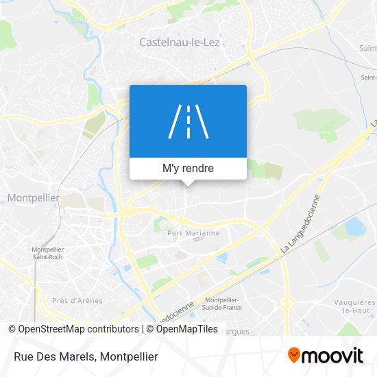 Rue Des Marels plan