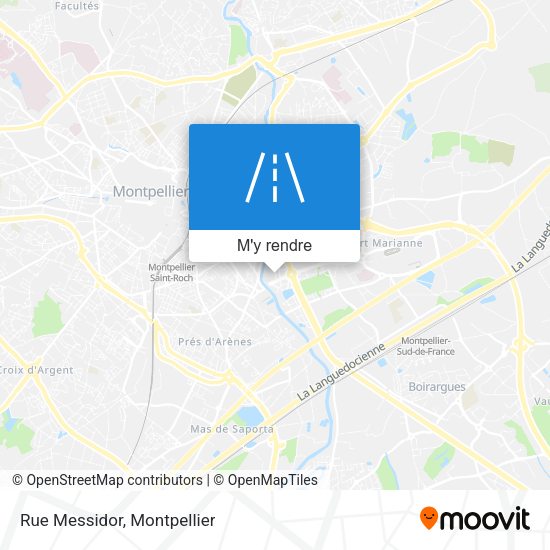 Rue Messidor plan