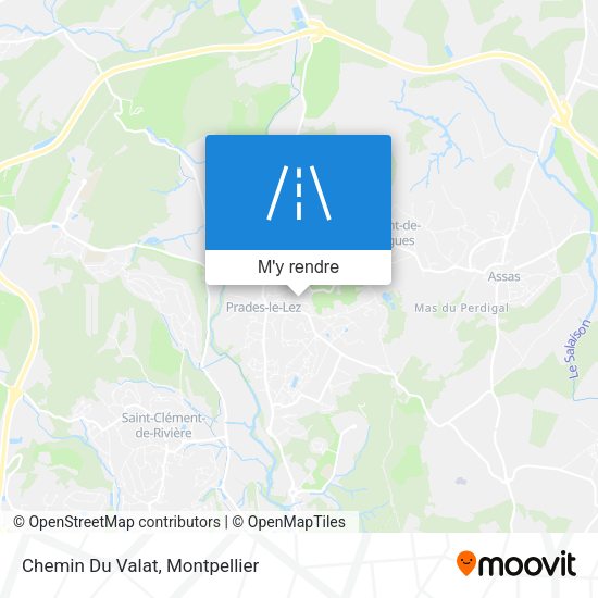 Chemin Du Valat plan