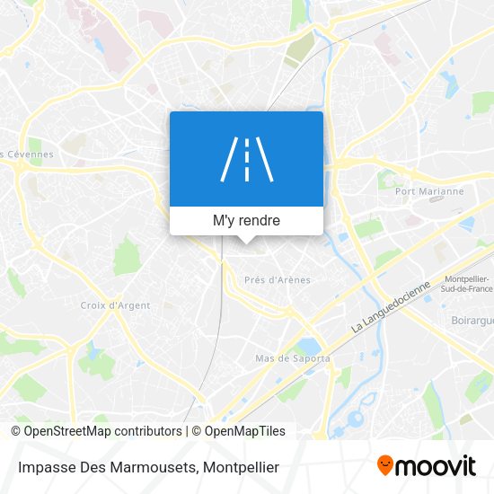 Impasse Des Marmousets plan