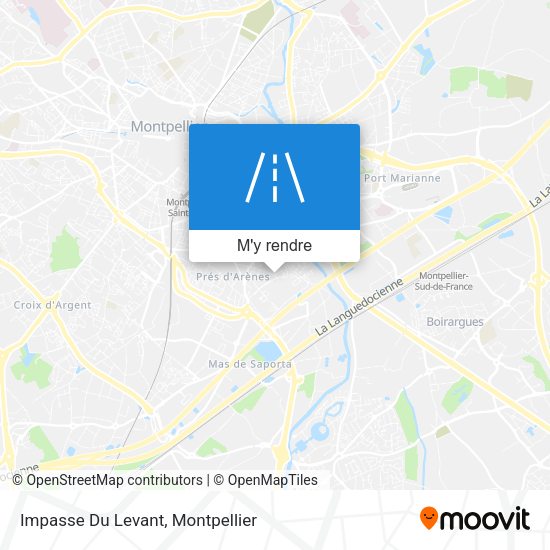 Impasse Du Levant plan