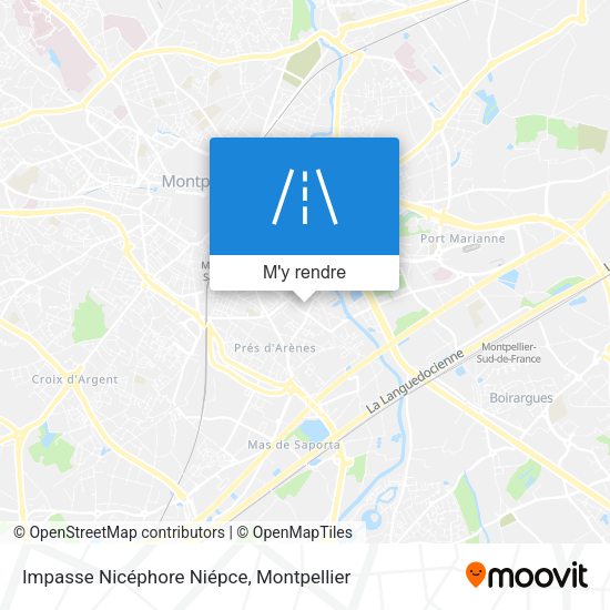 Impasse Nicéphore Niépce plan