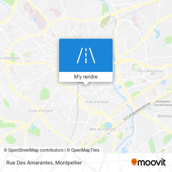 Rue Des Amarantes plan
