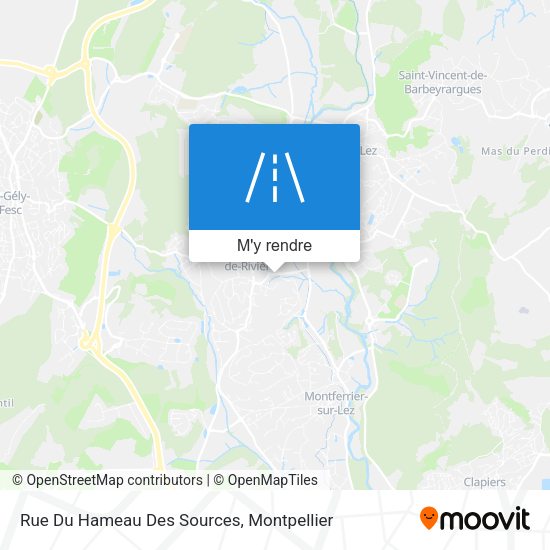 Rue Du Hameau Des Sources plan