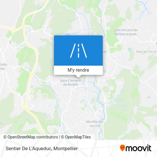 Sentier De L'Aqueduc plan