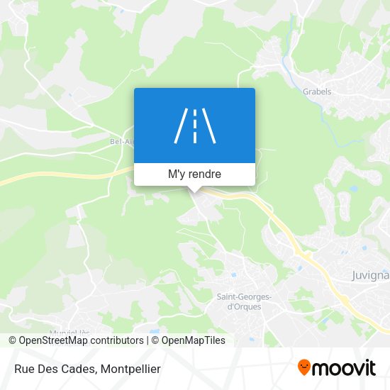 Rue Des Cades plan