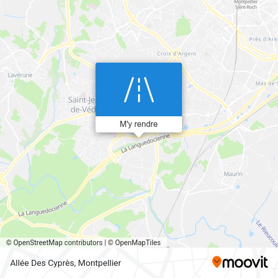 Allée Des Cyprès plan