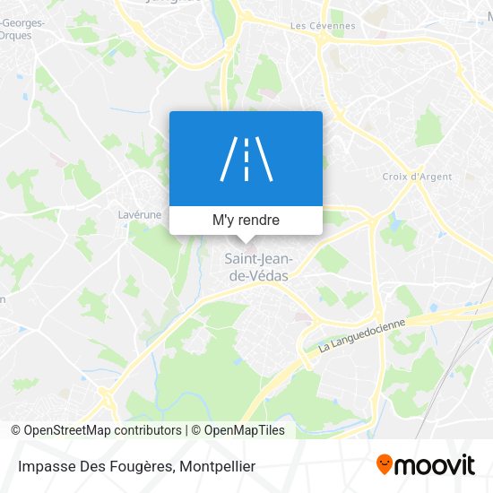 Impasse Des Fougères plan