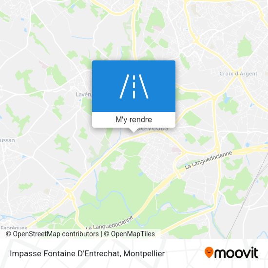 Impasse Fontaine D'Entrechat plan