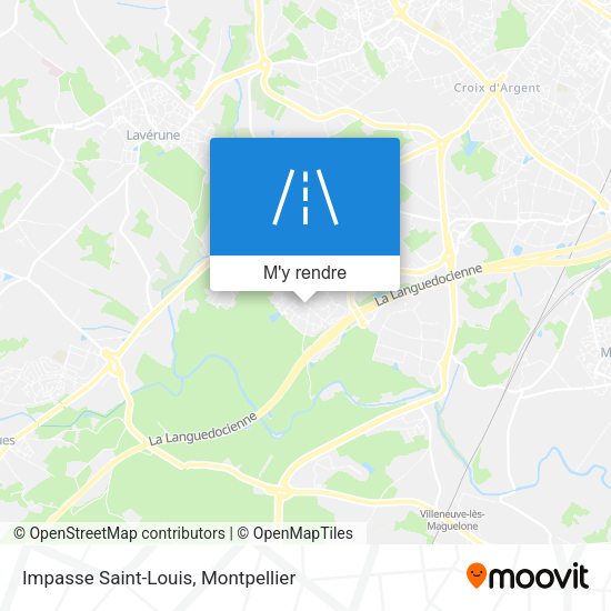 Impasse Saint-Louis plan