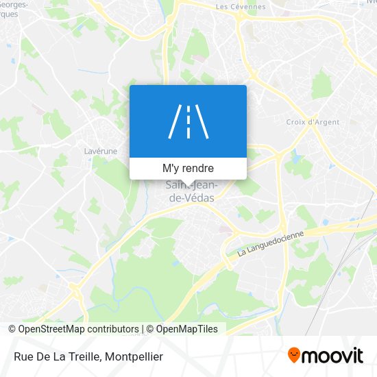 Rue De La Treille plan