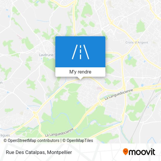 Rue Des Catalpas plan
