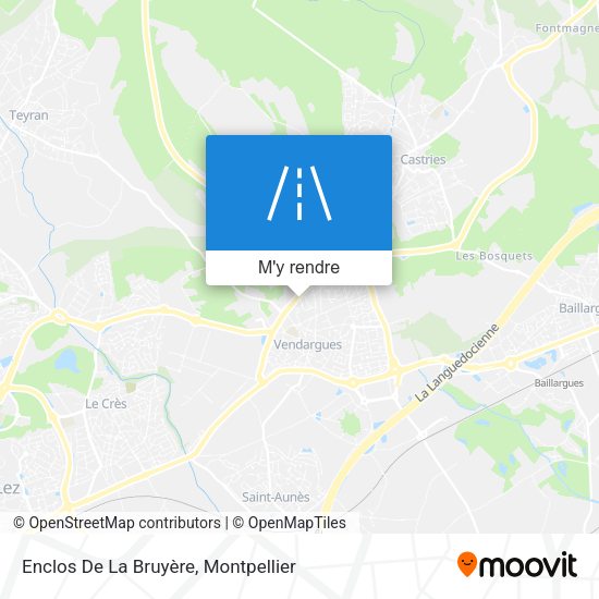 Enclos De La Bruyère plan