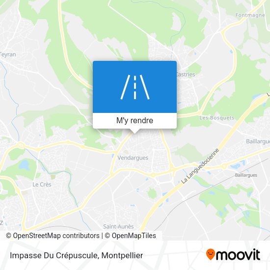 Impasse Du Crépuscule plan