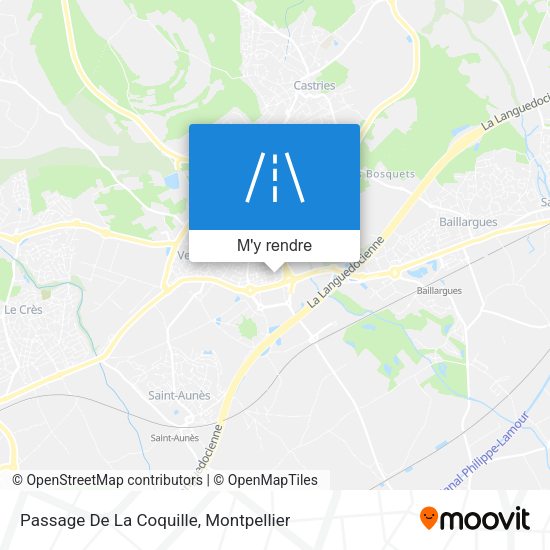 Passage De La Coquille plan