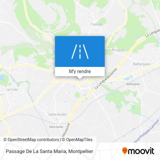 Passage De La Santa Maria plan