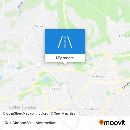Rue Simone Veil plan