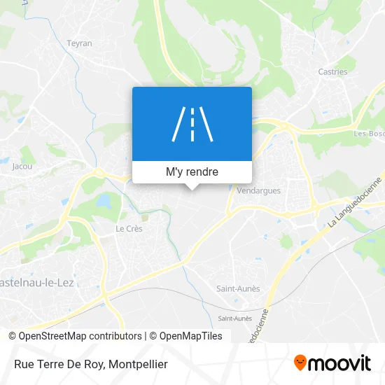 Rue Terre De Roy plan