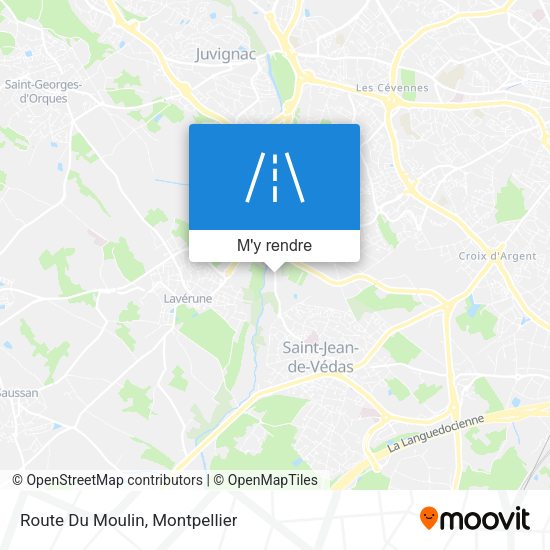 Route Du Moulin plan