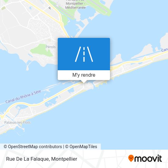 Rue De La Falaque plan