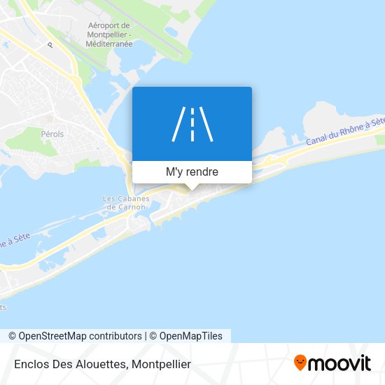 Enclos Des Alouettes plan
