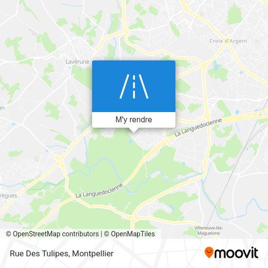 Rue Des Tulipes plan