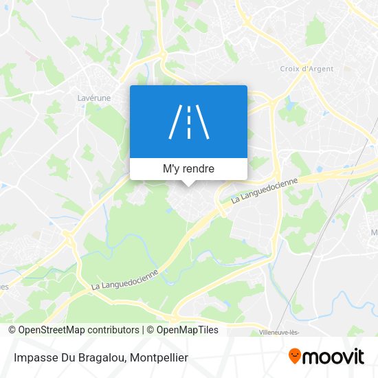 Impasse Du Bragalou plan