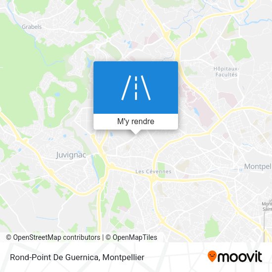 Rond-Point De Guernica plan