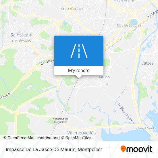 Impasse De La Jasse De Maurin plan