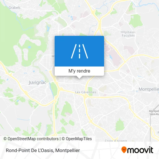Rond-Point De L'Oasis plan