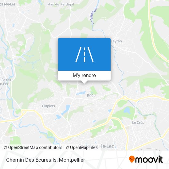Chemin Des Écureuils plan