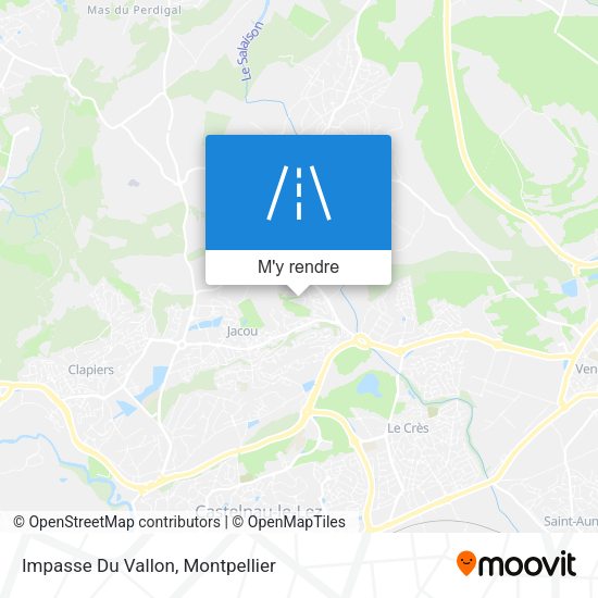 Impasse Du Vallon plan